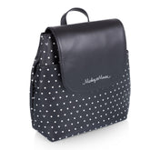 PICNIC TIME Mickey Mouse Downtown Mini Cooler Backpack front view, stylish insulated lunch bag for outings.