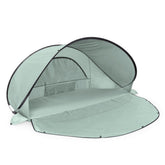 Picnic Time Manta portable beach tent provides instant pop-up shade.