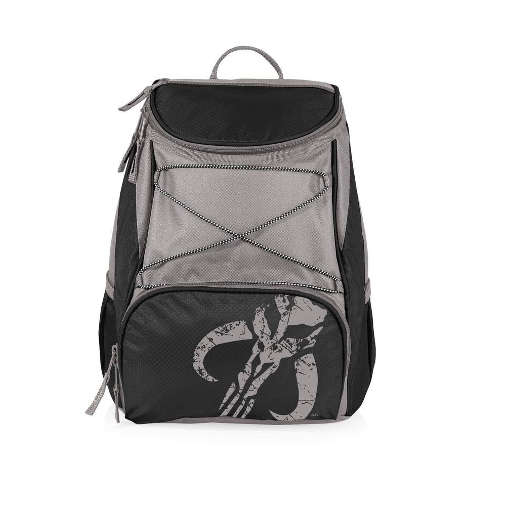 Picnic Time Mythosaur Skull PTX Backpack Cooler front view shows bold Star Wars design