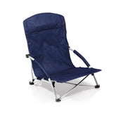 PICNIC TIME Tranquility Beach Chair open on sand for comfortable seating
