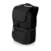 Zuma Backpack Cooler front view by PICNIC TIME, showcasing 20-can capacity.