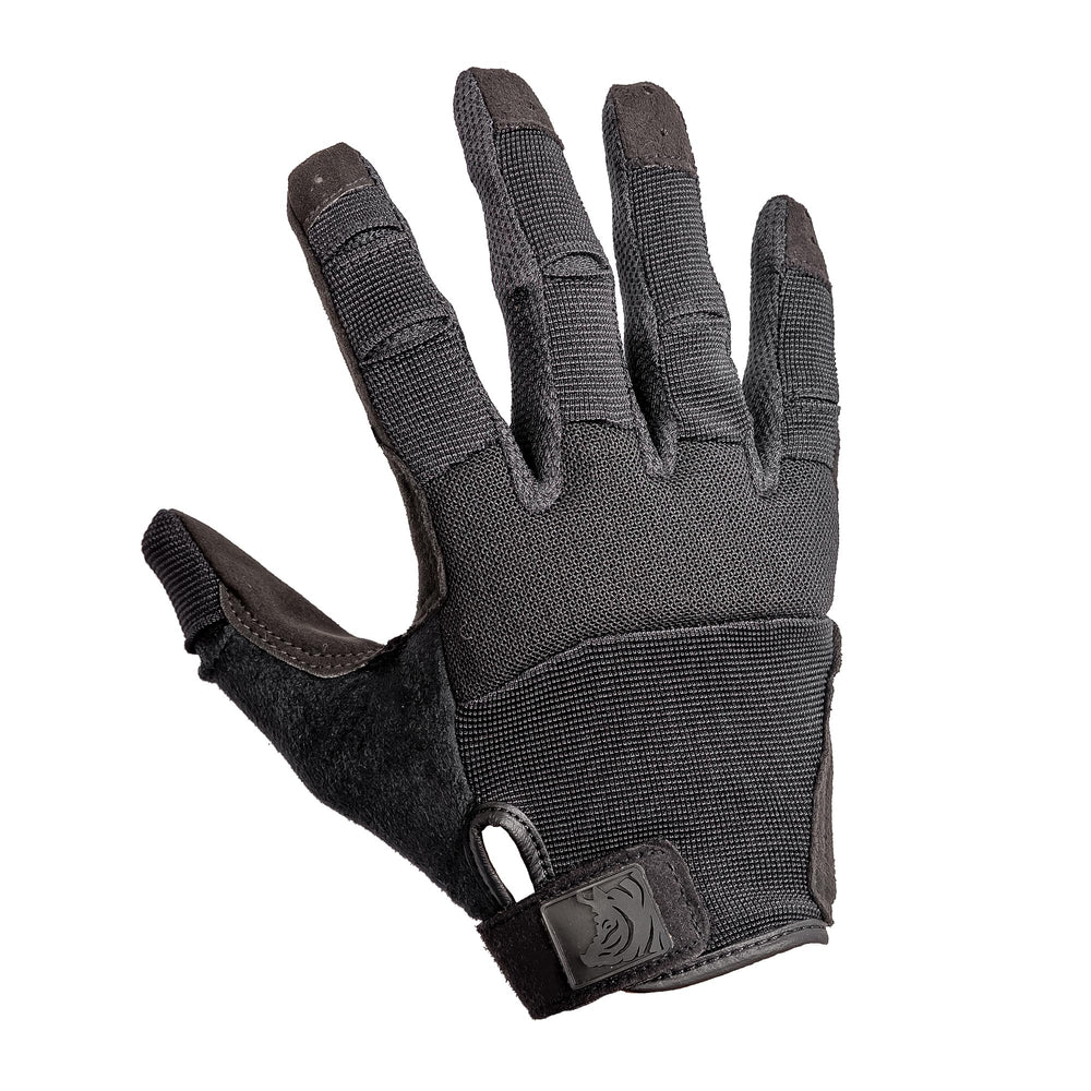 PIG Alpha gloves palm design enhances grip control during shooting