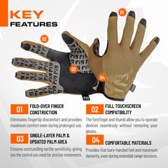 PIG Delta Utility Gloves breathable materials keep you comfortable during long sessions.