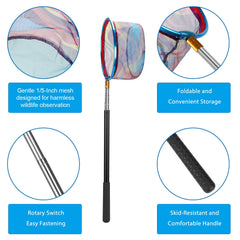 Fishing net with an 8.7 inch diameter for small catches