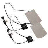 Pilipane heated insole 2-pack front view, ultra-thin warmth for cold days