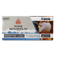 Pine Mountain Roasting Logs lighting fast for cozy evenings by the fire