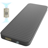 PineHike self-inflating sleeping pad close-up shows soft foam for quiet, comfortable nights.
