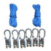 Pinenalo rope roller tensioner close-up with smooth cam action for quick tightening