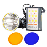 PINSAI headlamp with induction switch for hands-free control during nighttime tasks.