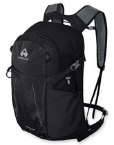 Pioneer Camp 22L hiking backpack black overview showing compact daypack for outdoor trips