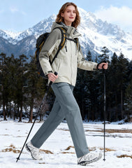 Pioneer Camp Orion Blue back pocket with YKK zip for reliable secure storage