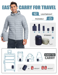 Pioneer Camp puffer jacket back view highlights full-coverage warmth and wind protection.