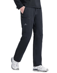 Pioneer Camp women's softshell pants outer view highlighting waterproof performance for snowy hikes.