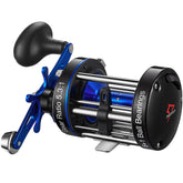 Piscifun Chaos XS reel with reinforced metal body boosts durability during saltwater casting.