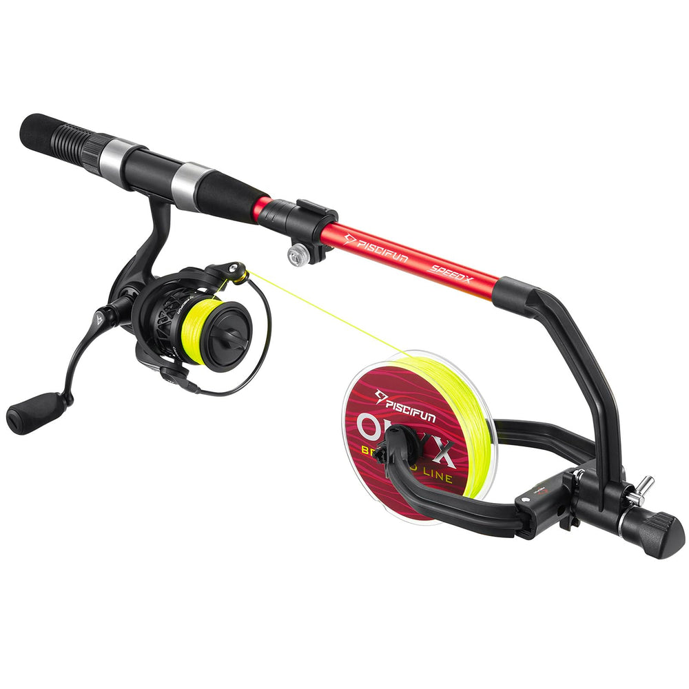 Piscifun Speed X line winder on a clean surface