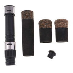 Pistro DIY rod build kit shows complete handle ready for installation.