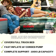 Durable high-grade PVC construction of AirBedz Lite