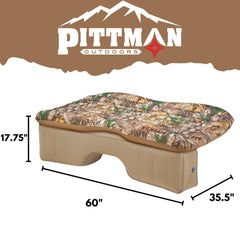 Pittman Outdoors AirBedz soft flocked topper enhances comfort.