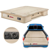 Pittman Outdoors AirBedz truck bed mattress inflated to 68 by 63 inches for roomy outdoor sleep