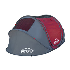 Pittman Outdoors PPI-POPUP2X in instant setup mode for easy pitching and quick shelter.