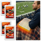PJT lap warmers 16x12 2-pack for extended warmth on stadium seats.