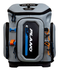 Plano Atlas EVA side pockets organize lures and tackle on the go