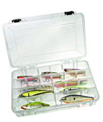 Plano Deep Hydro-Flo 3700 lures organized for fishing trips.