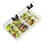 Plano Elite Spinnerbait StowAway 3700 with transparent lid for easy lure visibility.