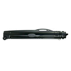 Plano Jumbo Airliner Telescoping Rod Case in black, extended to 112 inches