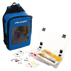 Plano Let's Fish Sling Pack front view for quick on-water access to gear