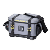 Plano Z-Series 3600 tackle bag showing waterproof base for stable deck storage