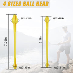 Double-head design with large and small heads