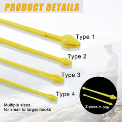 Disgorger showing large and small head sizes