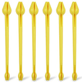 Plastic fishing hook disgorger with dual-ended design