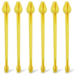 Plastic fishing hook disgorger with dual-ended design