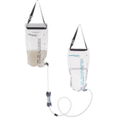 Platypus GravityWorks 4L dirty reservoir for gravity-fed group camping water collection.