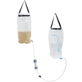 Platypus GravityWorks 6L kit setup showing gravity-fed filtration for group camping.
