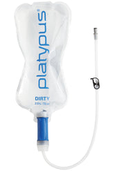 Platypus QuickDraw 2L system assembled for ultralight trail filtration.