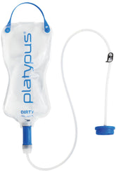 Platypus QuickDraw reservoir filling from a stream for quick hydration