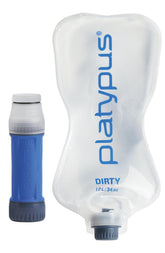 Platypus QuickDraw reservoir 1L wide mouth for easy field filling.