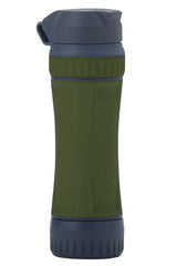 Platypus QuickDraw ultralight filter body ready for trail use