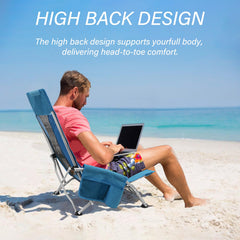 PLKO cup holder keeps drinks within reach during sunlit relaxation.