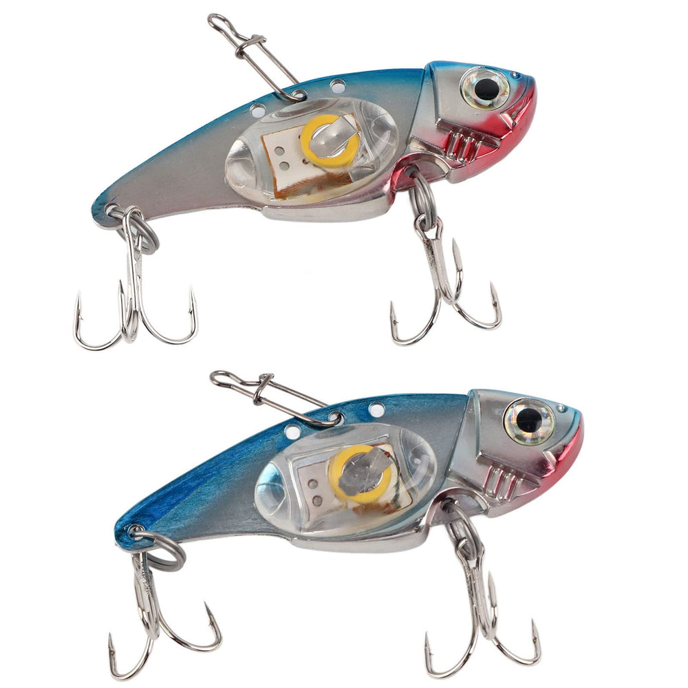 Plplaaoo LED fishing lure light with deep-water reach for night fishing