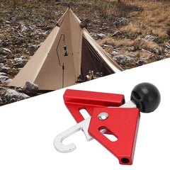 Plplaaoo tarp support connection between two poles enhances stability.
