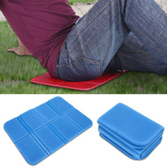 plplaaoo waterproof sitting pad blue keeps clothes clean during picnics and hikes