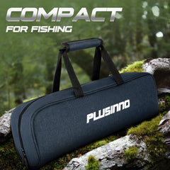 PLUSINNO carbon fiber construction offers strong yet light fishing rod performance