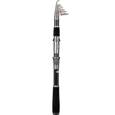PLUSINNO carbon fiber telescopic rod closed length for travel-friendly storage.