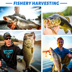 Assorted crankbaits, spoons, and spinners included in PLUSINNO kit