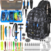 PLUSINNO fishing backpack with rod holder