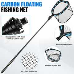 PVC-coated soft-touch fishing net